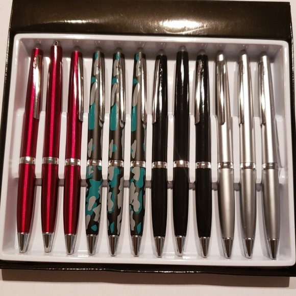 Assorted Color Pens (12 in pack)